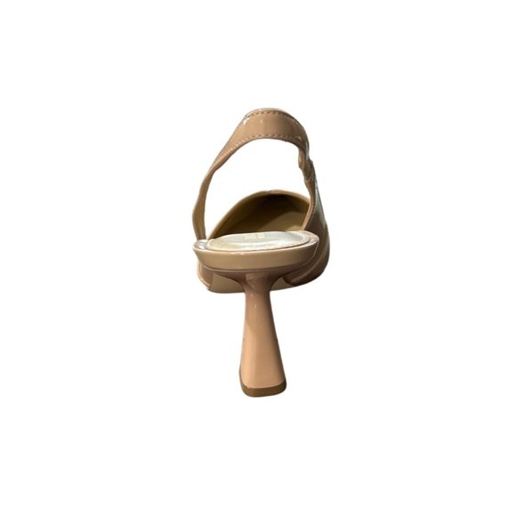 Michael Kors Women's Chelsea Pointed-Toe Slip-On Slingback Pumps Blush Size 8 - Picture 8 of 9